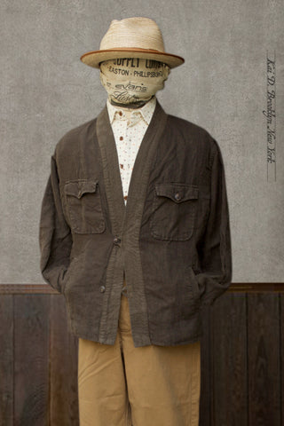 Rugged Road Kimono Jacket - Truffle Brown - L (NO RETURN)