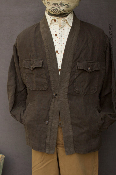 Rugged Road Kimono Jacket - Truffle Brown - L (NO RETURN)