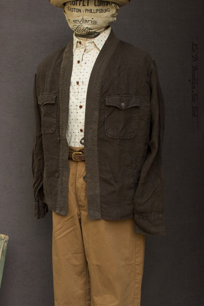 Rugged Road Kimono Jacket - Truffle Brown - L (NO RETURN)