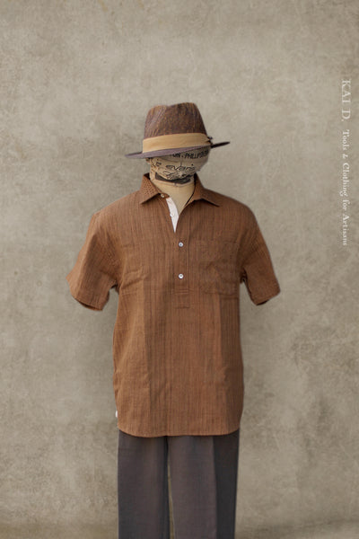 SS Cedar Shirt - Brown - 2, 3 (NO RETURN)