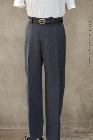 Bosun Pants -Grey Sabi Linen - 30, 32, 34