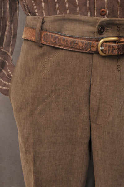 Brancusi Pants - Saddle Brown - 31