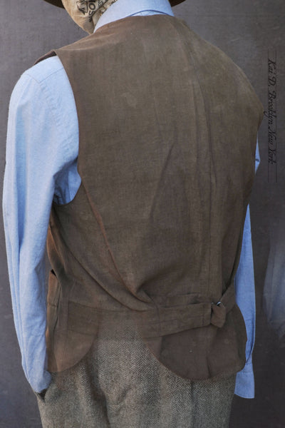 Shoemaker's Vest - Italian Moleskin - L