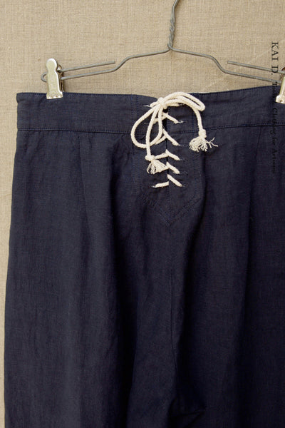 Sailor Pants -  Deep Sea Blue -  XS, S, M,  L