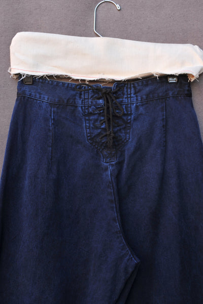 Sailor Pants - Stone Washed indigo -  XS, L