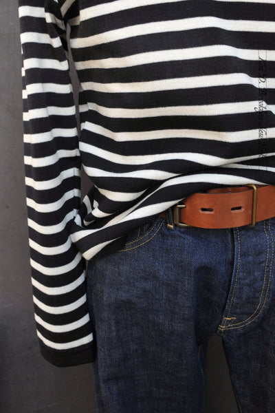 Sailor Sweater - Navy/Natural - S, M, L, XL