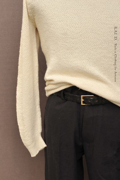 Santi Sweater - Baby Alpaca - Cream - 4