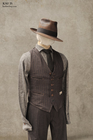 Tony Classic Vest - British Wool - L, XL