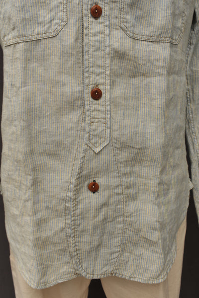 Linen Striped Shirt - Size 46(S/M)