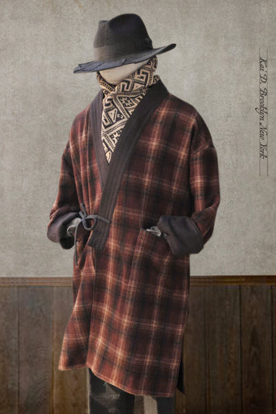 Full Length Japanese Farmer Coat - Rock Creek II - Medium (NO RETURN)