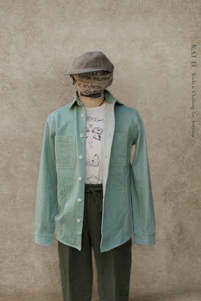 Ames Work Shirt - Sea Foam - 2 (M), 3 (L), 4 (XL), 5 (XXL)
