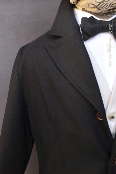 Dense Wool Shelby Over Coat - S, M, L, XL (NO RETURN)