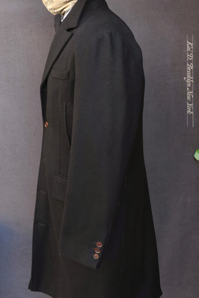 Dense Wool Shelby Over Coat - S, M, L, XL (NO RETURN)