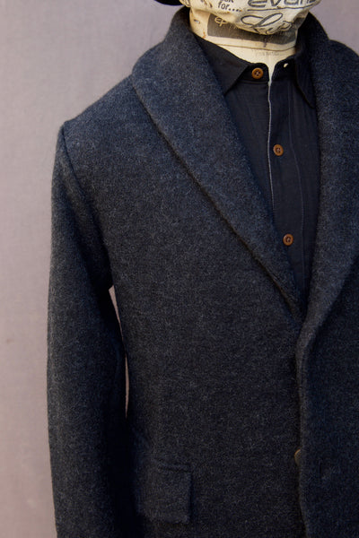 Shawl Collar Knit Blazer - M, L, XL