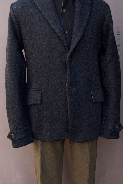 Shawl Collar Knit Blazer - M, L, XL