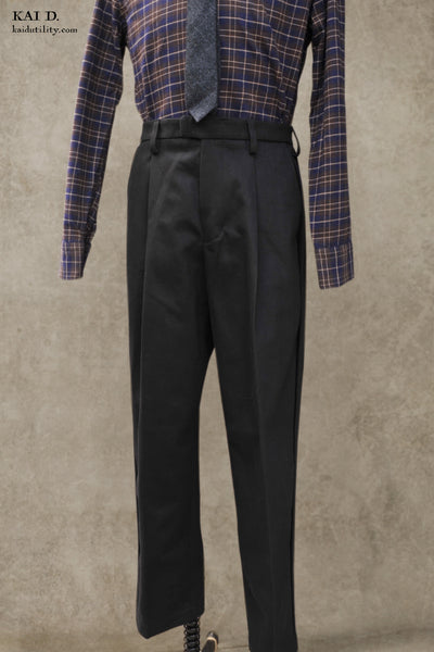 Sheffield Trousers - Navy Twill - S, M