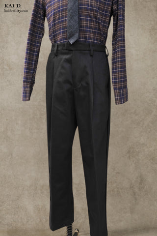 Sheffield Trousers - Navy Twill - S, M