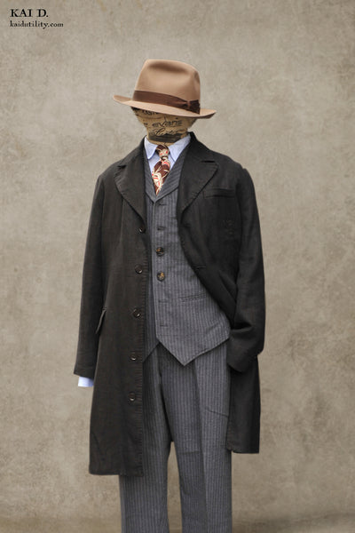 Shelby Coat - Garment Dyed Linen - S, M, L, XL