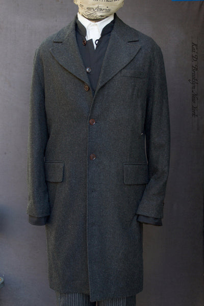 Shelby Over Coat - Herringbone Wool - M, L, XL (NO RETURN)