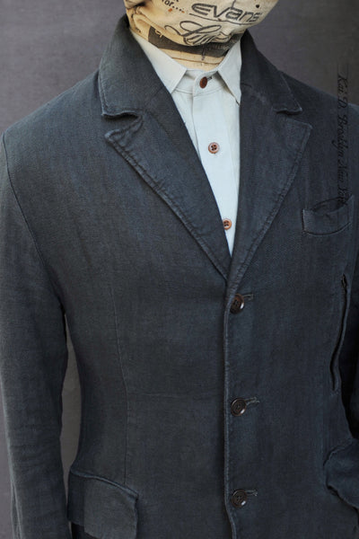 Shelby Coat - Garment Dyed Belgian Linen - S/M (NO RETURN)