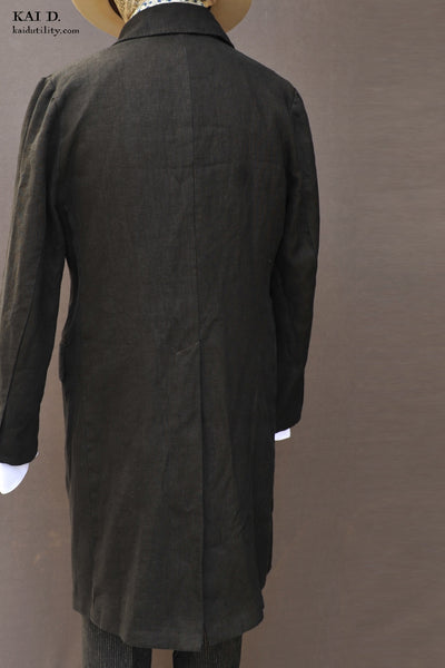 Shelby Coat - Garment Dyed Linen - M, L