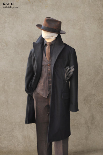 Heavy Wool Shelby Over Coat - S, M, L, XL