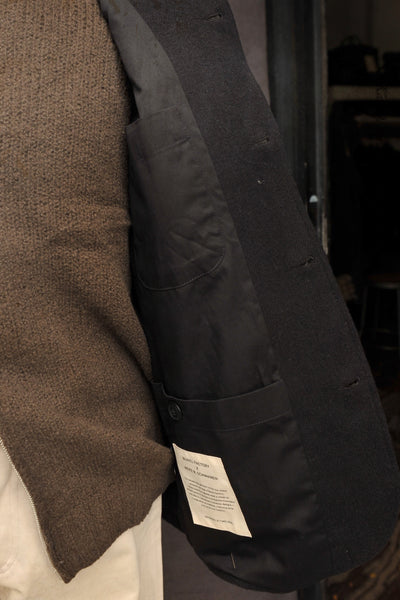 Shoreline Wool Jacket - Navy - M, L, XL, XXL