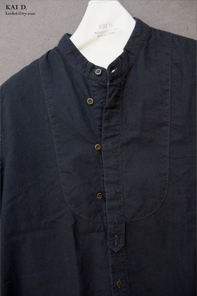 Short Sleeve Dickinson shirt - Over Dyed Cotton - S, L