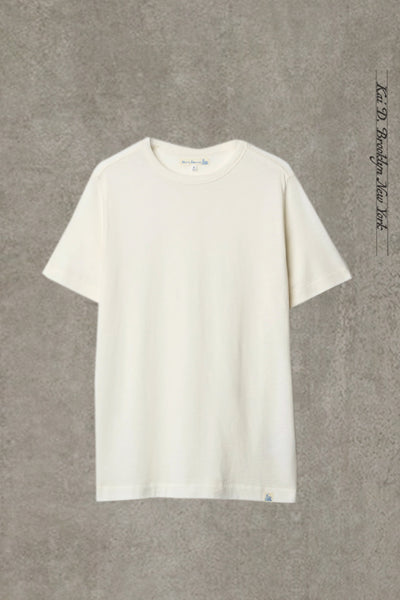 Cotton Cashmere Tee - Nature - M, L, XL