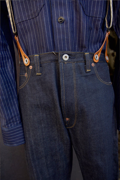 Blue Blanket Single Needle Jeans - Raw Indigo - 32, 34, 36 (NO RETURN)