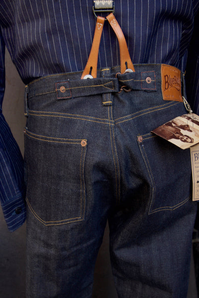 Blue Blanket Single Needle Jeans - Raw Indigo - 32, 34, 36 (NO RETURN)