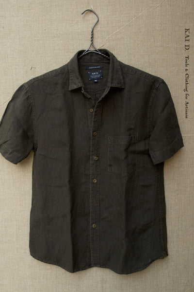 Skid Row Shirt - Deep Olive - XS, S, M, L