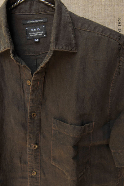 Skid Row Shirt - Deep Olive - XS, S, M, L