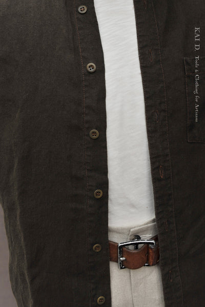 Skid Row Shirt - Deep Olive - XS, S, M, L