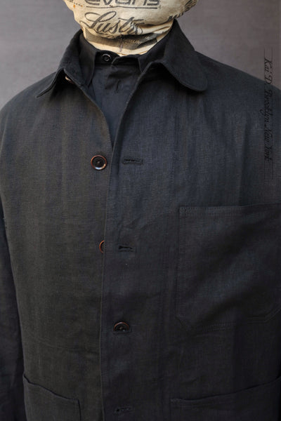 Skillman Jacket - Japanese Heavy Linen - S, M, L, XL, XXL