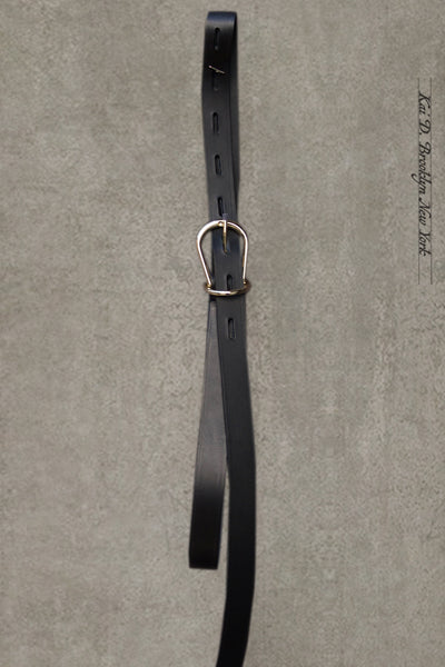 Cleo Skinny Belt - Black - M, L, XL