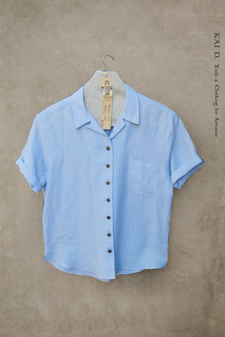 Margaret Shirt - Pale Blue - S, M