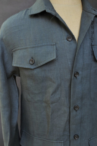 Hemingway Shirt Jacket - Slate - S, M, L, XL, XXL (No Return)