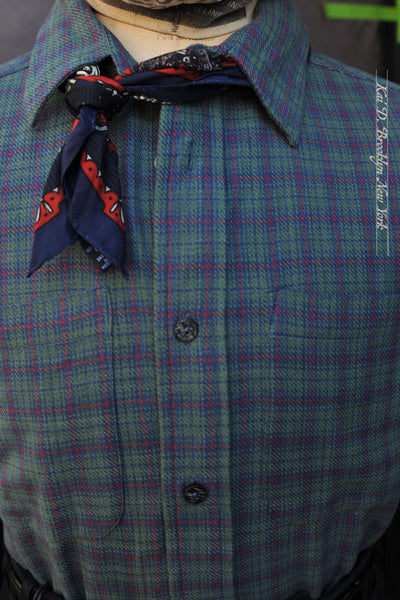 Rios Workshirt - Mini Check - 2(S), 3(M), 4(L)