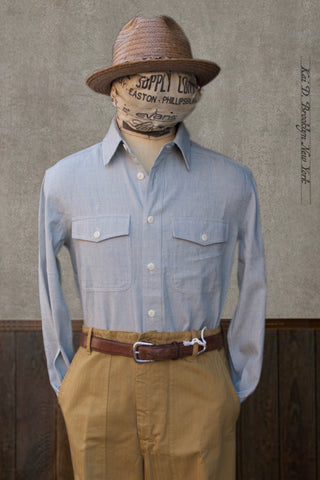 Smith Shirt - End on End Chambray - 2, 3, 4