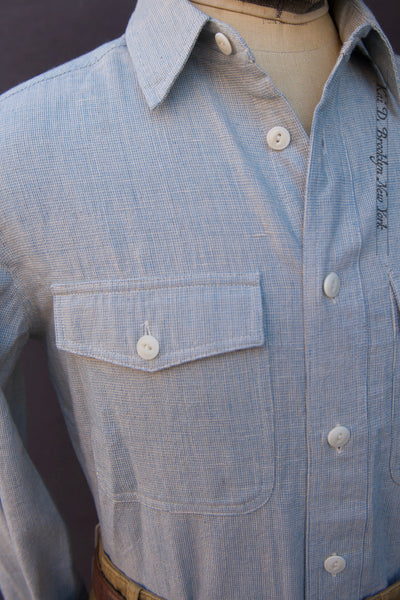 Smith Shirt - End on End Chambray - 2, 3, 4