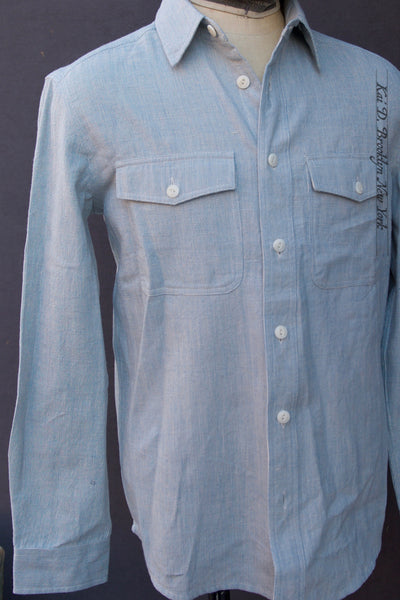 Smith Shirt - End on End Chambray - 2, 3, 4