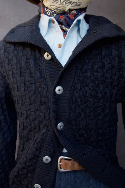 Stark Cardigan - Navy - M, L, XL