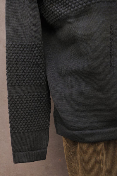 Fisherman Sweater - Navy - M, L, XL