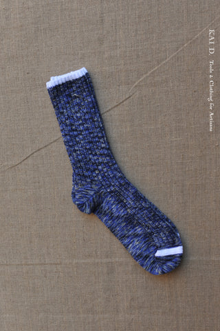 Ravi Socks - Denim Blue