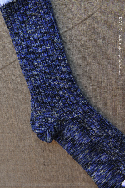 Ravi Socks - Denim Blue