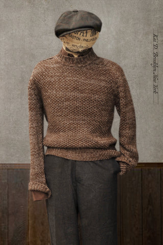 Spencer Sweater - Brown/Walnut - 2(S/M), 3(M/L)