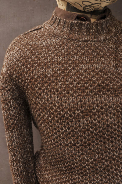 Spencer Sweater - Brown/Walnut - 2(S/M), 3(M/L)