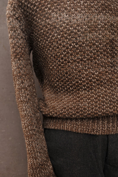 Spencer Sweater - Brown/Walnut - 2(S/M), 3(M/L)