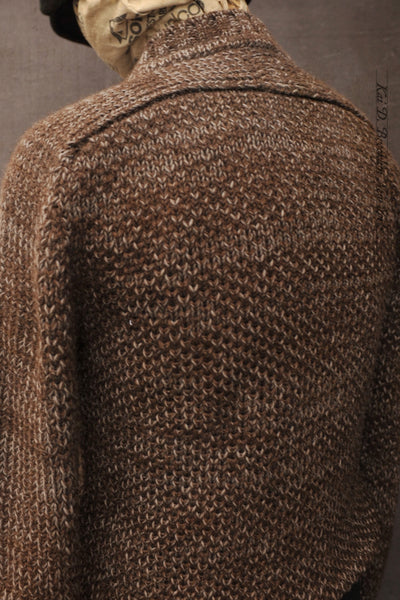 Spencer Sweater - Brown/Walnut - 2(S/M), 3(M/L)